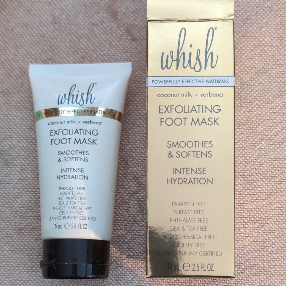Whish Exfoliating Foot Mask - Intense Hydration